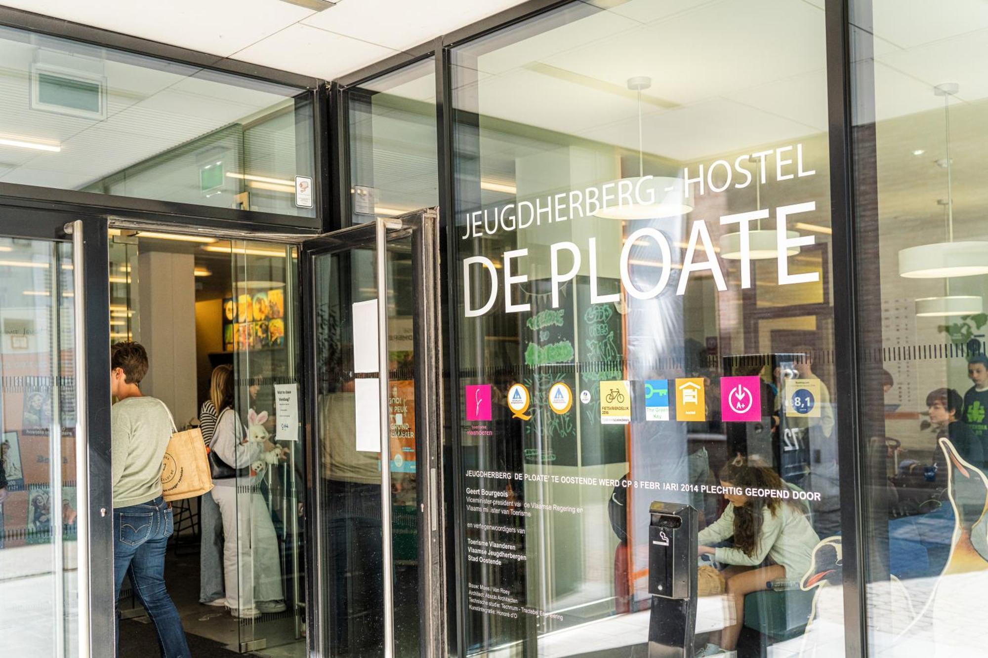 De Ploate Hostel Οστένδη Εξωτερικό φωτογραφία