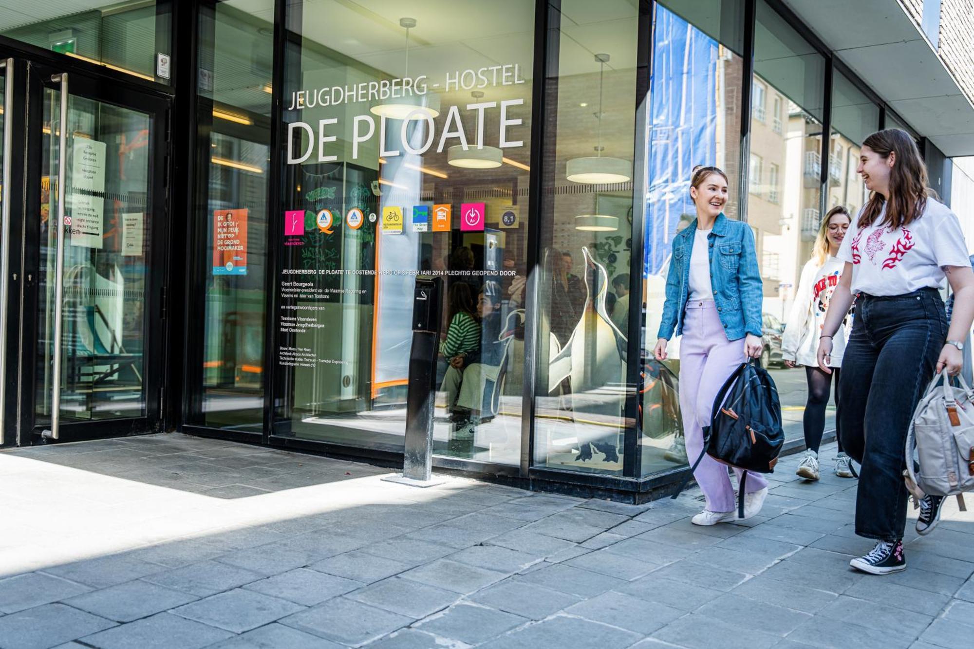 De Ploate Hostel Οστένδη Εξωτερικό φωτογραφία